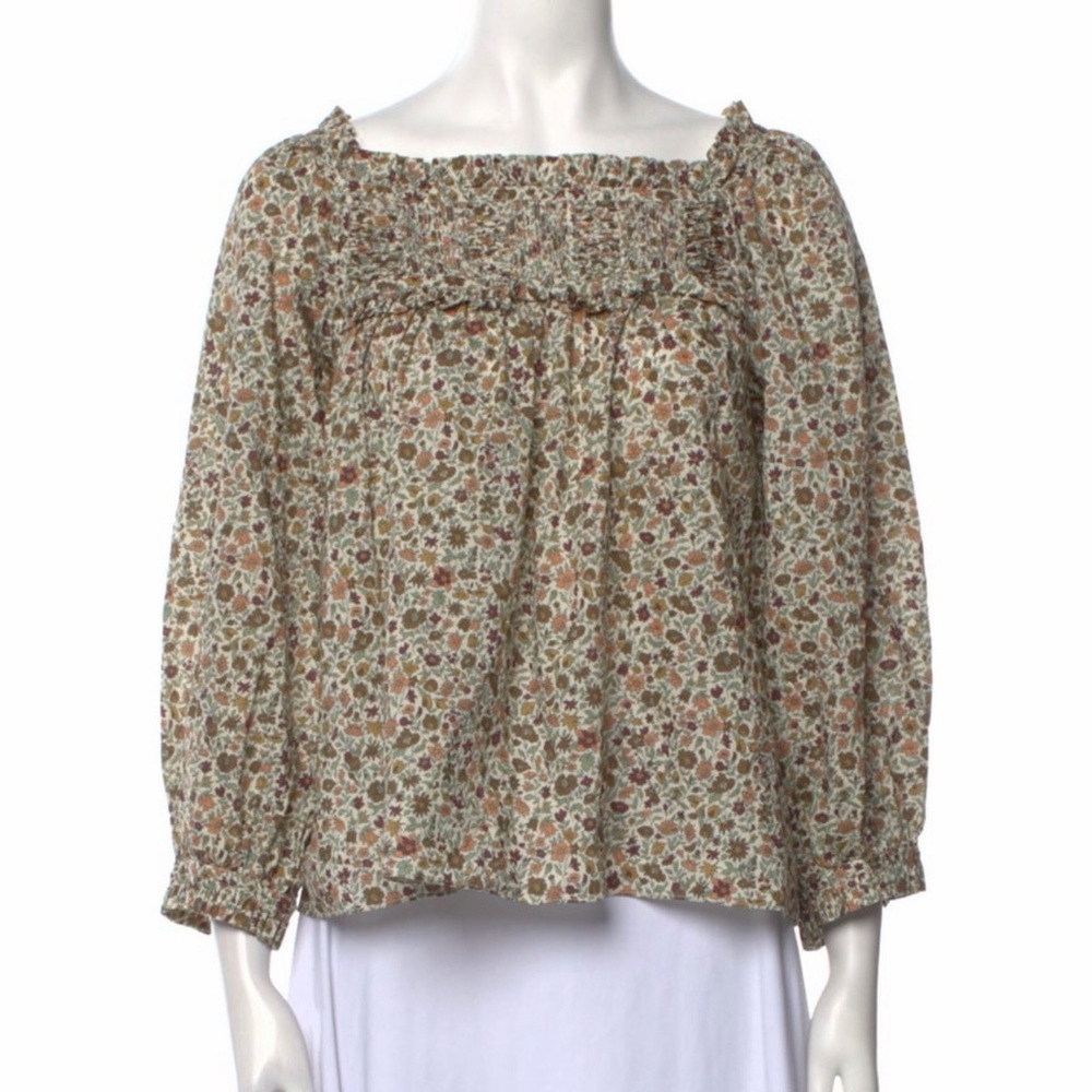 Doen Liberty print floral top - Picture 1 of 8